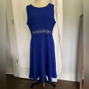 HOMEYEE Royal blue sleeveless dress. Size 2XL.